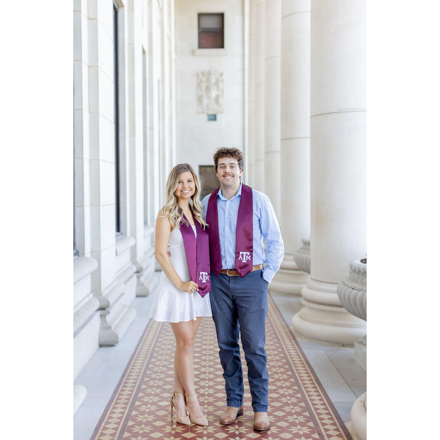 They even graduated from A&M together...technically Payton graduated the day before Brady but same difference ;)
