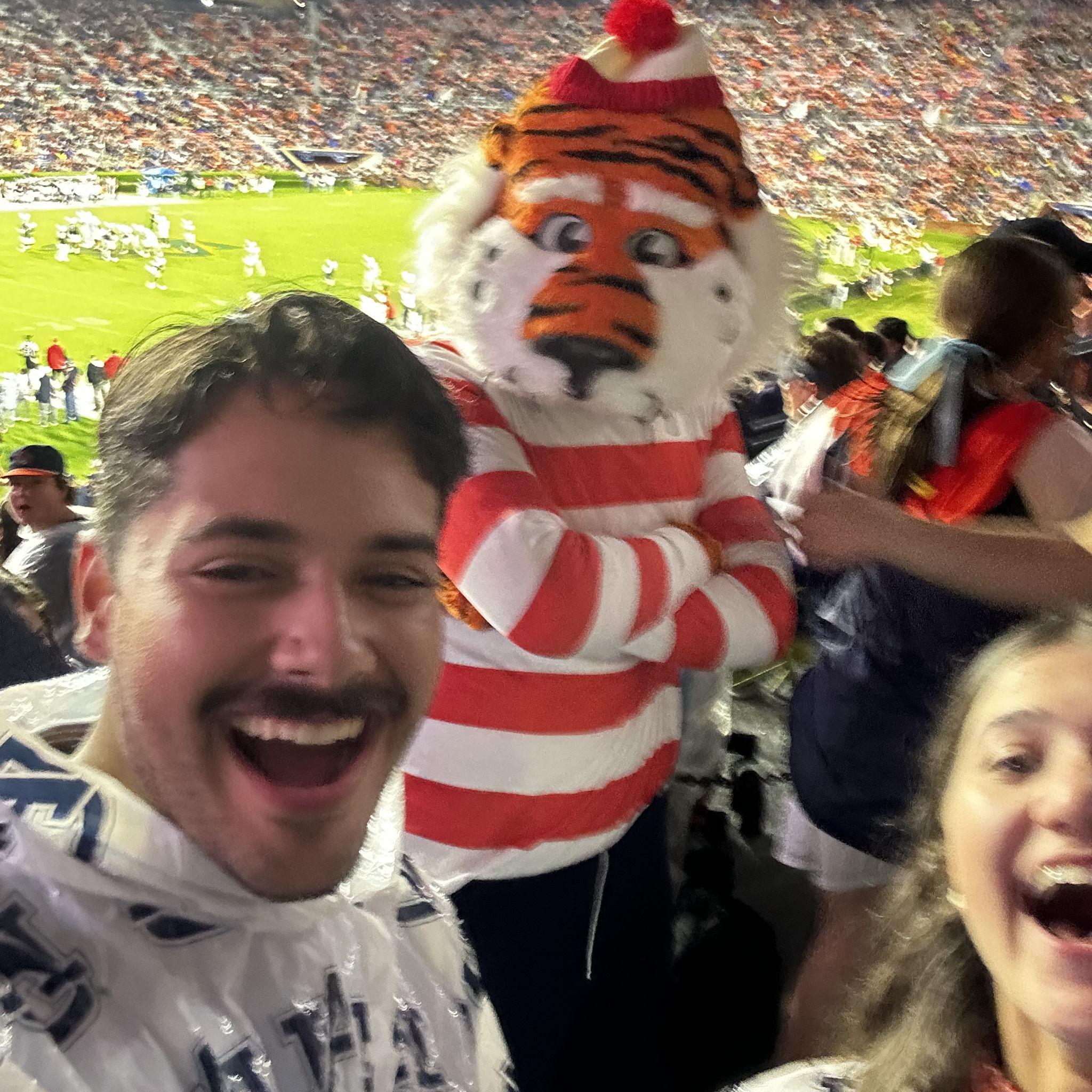 Diego's first Auburn game