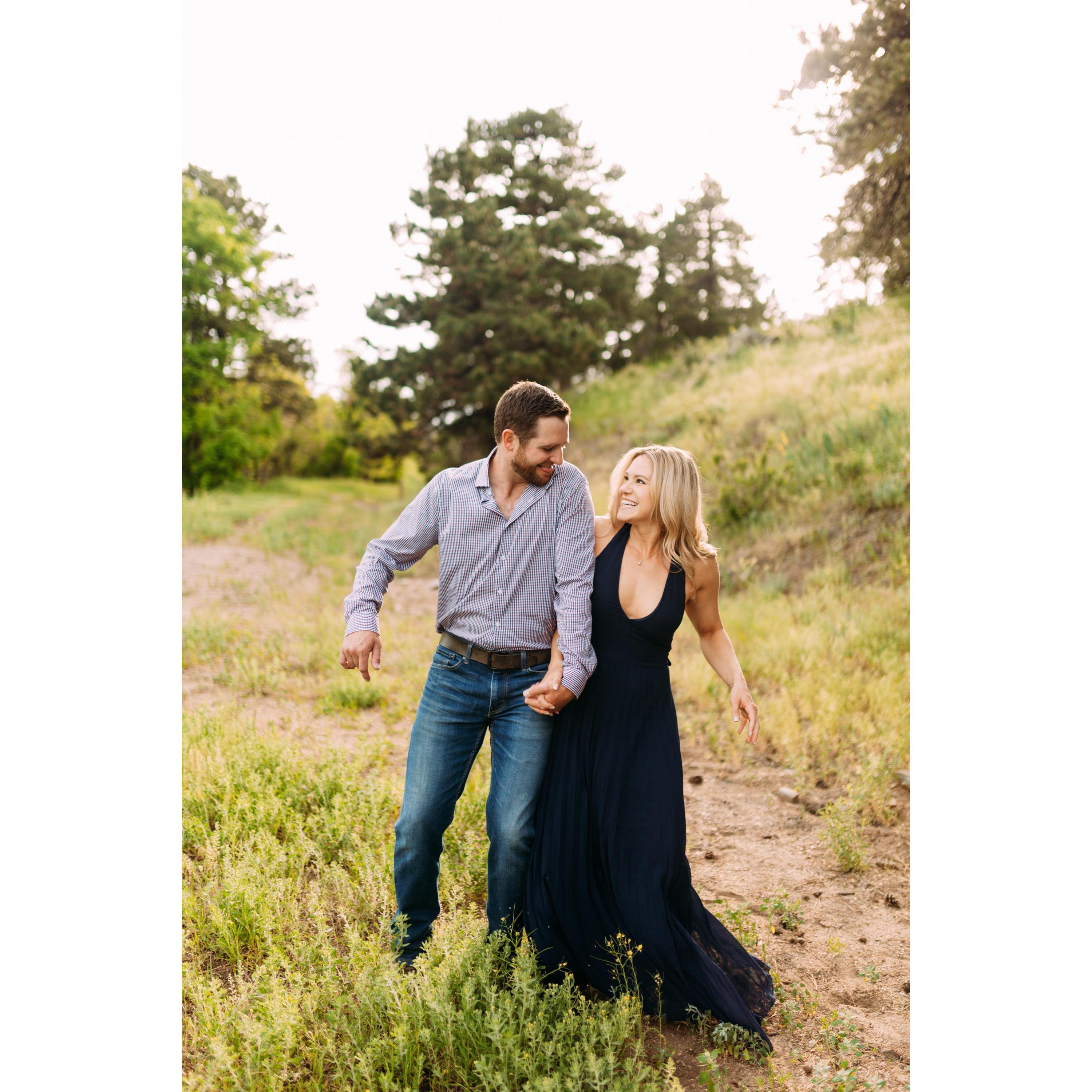 Engagement pictures courtesy of Katie Baechler, owner of Sweet Like Pie Photography.