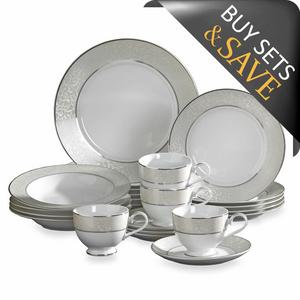 Mikasa Parchment Fine China Dinnerware Set, Service For 4 (20-Piece)