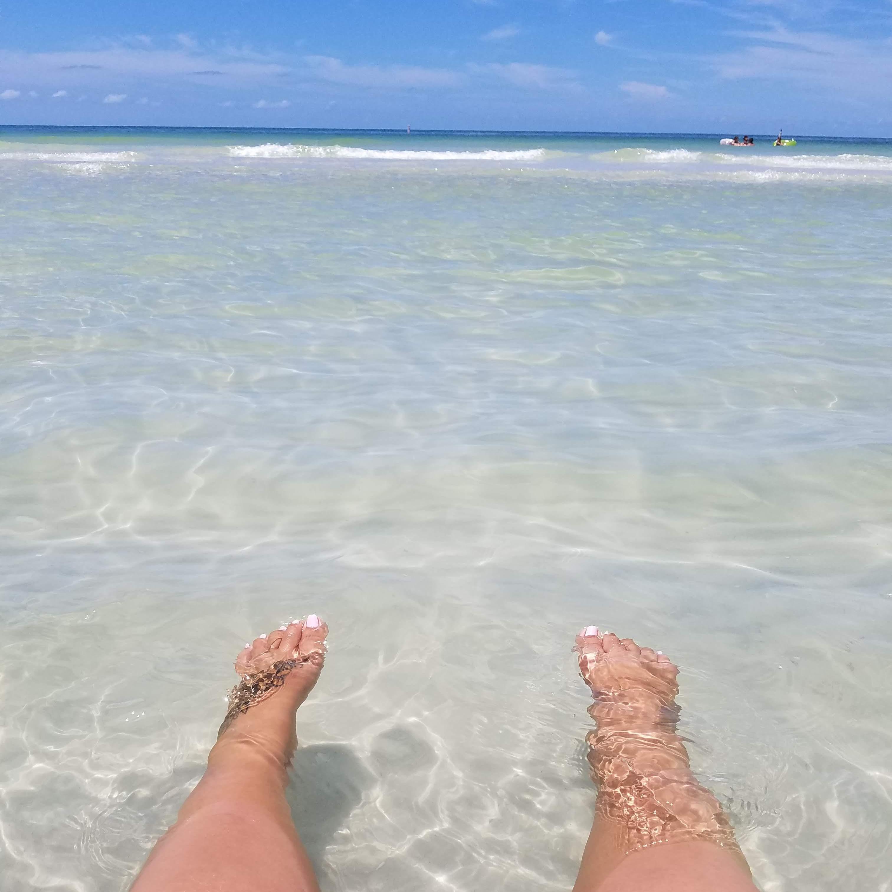 We spend most of our free time looking for a beach that we haven't visited before. This was in Anna Maria Island.