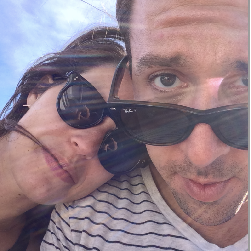on top of a ferris wheel at a music festival