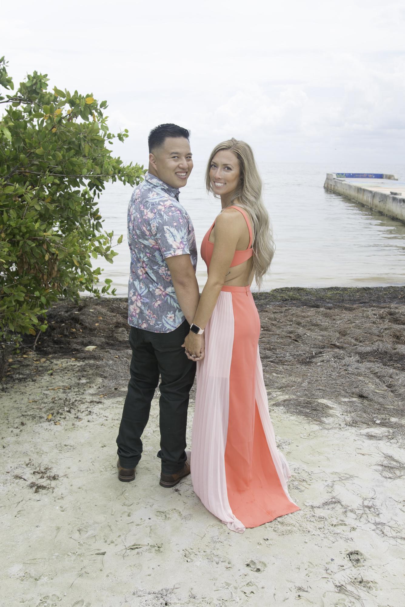 Our engagement shoot in Tampa, Florida 2021