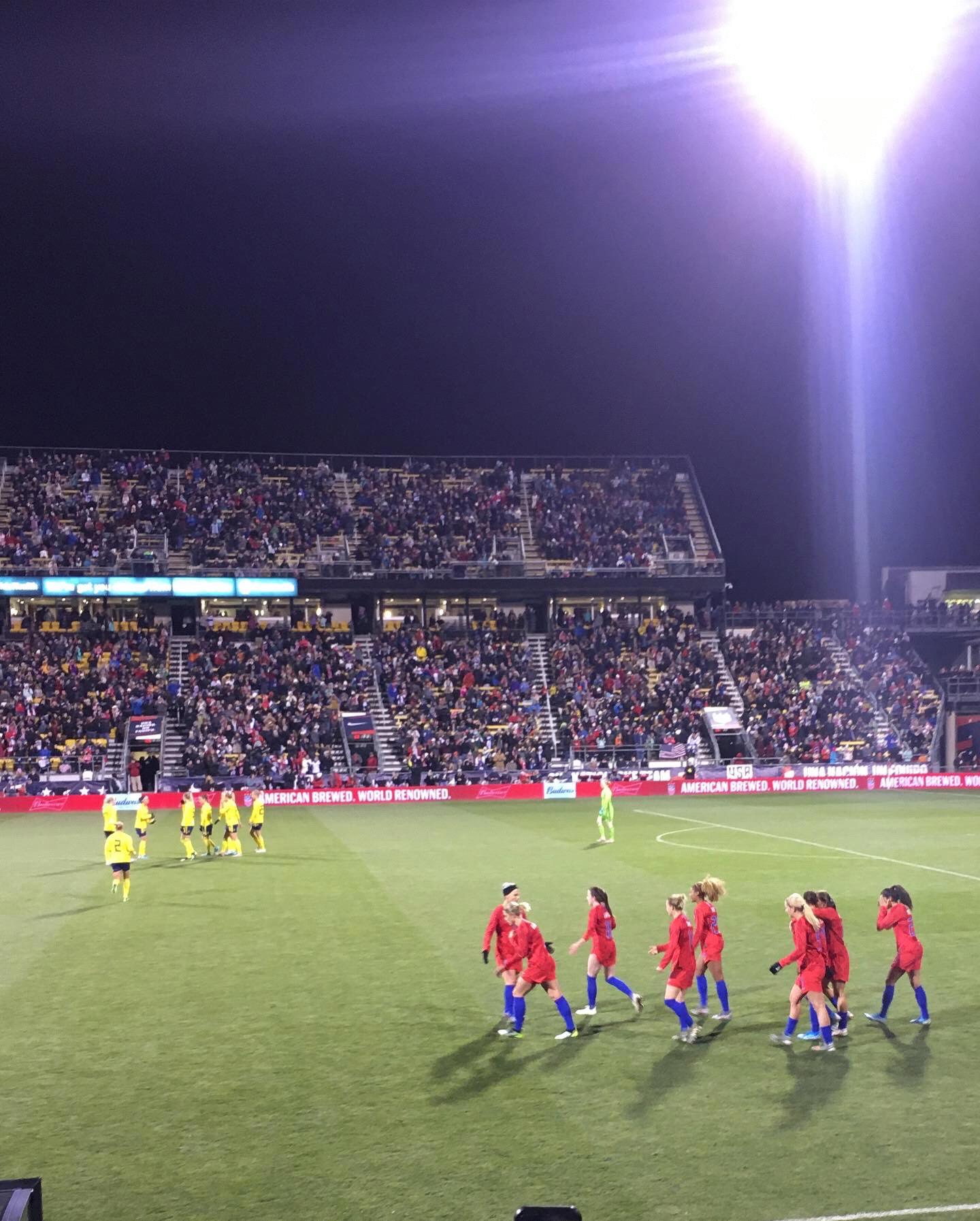 USWNT vs Sweden