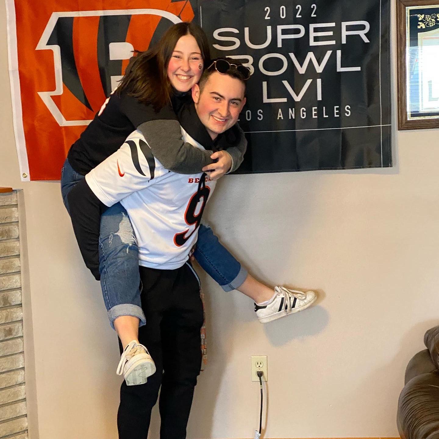 Celebrating the Bengals on in the Super Bowl!