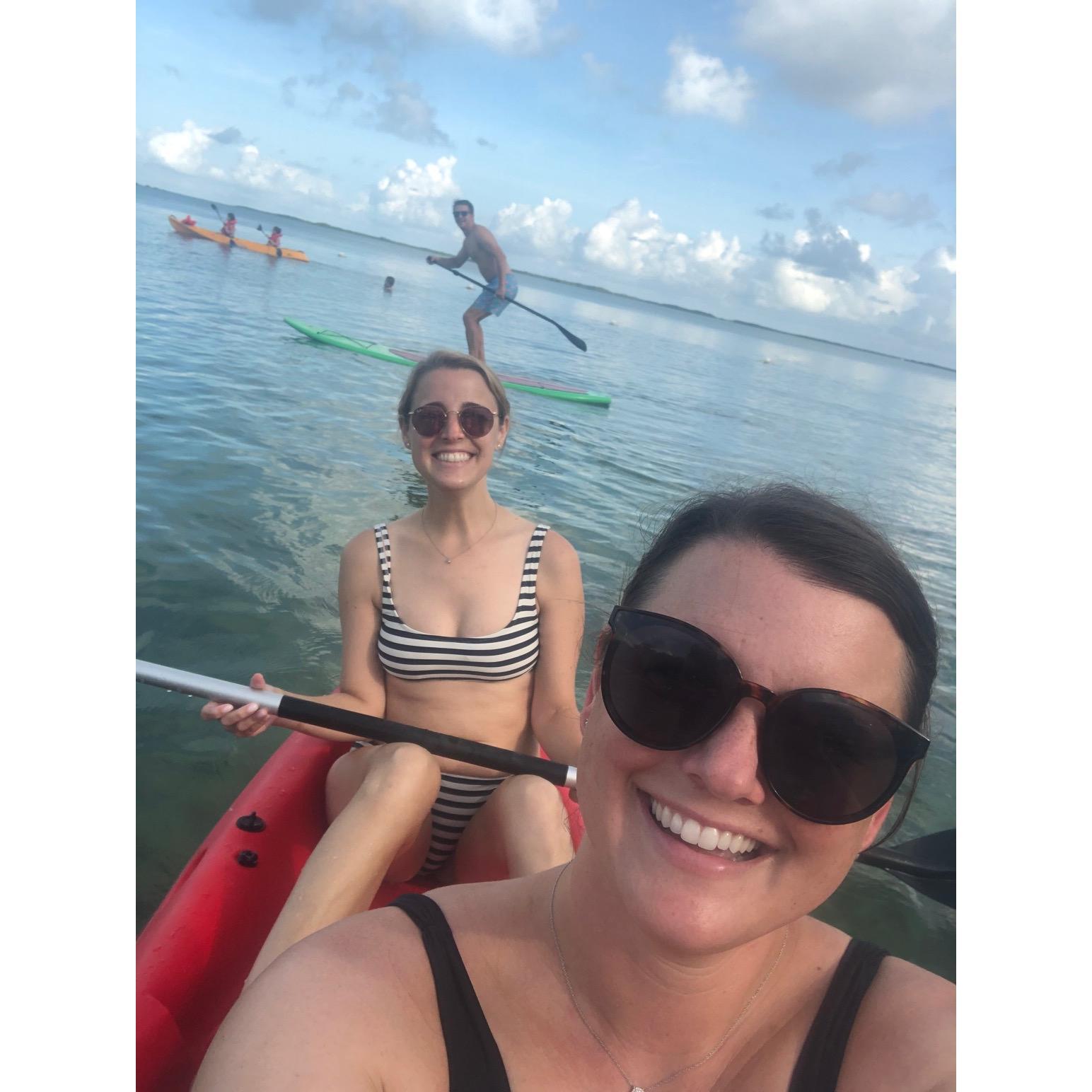 Key Largo, Florida (October 2020) (with Matron of Honor Elizabeth Gray and her daughters Ellie and Maddy)