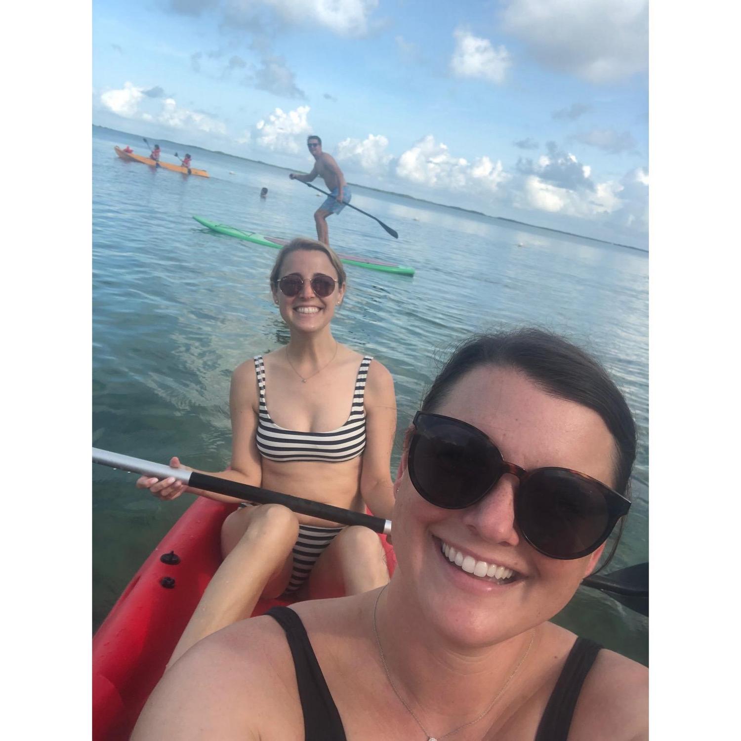 Key Largo, Florida (October 2020) (with Matron of Honor Elizabeth Gray and her daughters Ellie and Maddy)