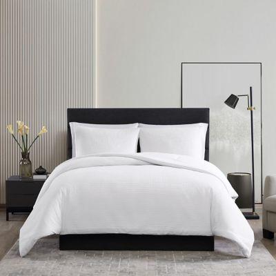 Vera Wang® Waffle Pique Queen Comforter Set in Pastel Blue