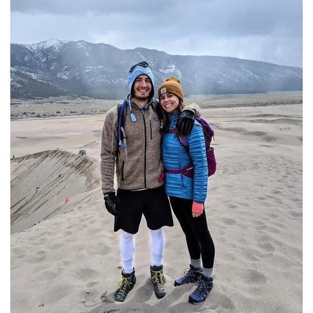 Camping in Sand Dunes National Park, just a few hours from Denver.