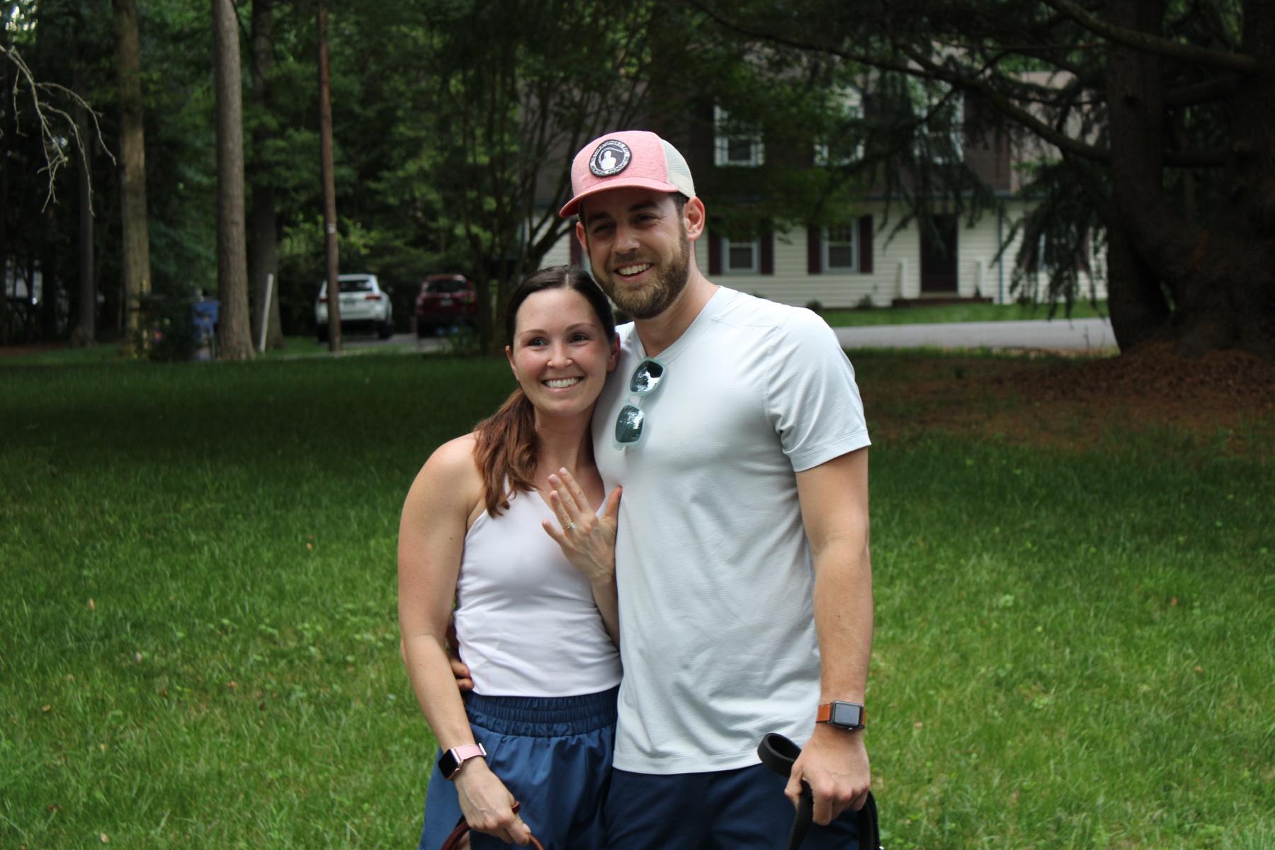 Freshly engaged!