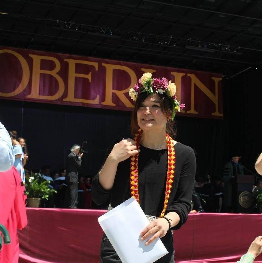 Leah graduating from Oberlin College lol ~ May, 2016