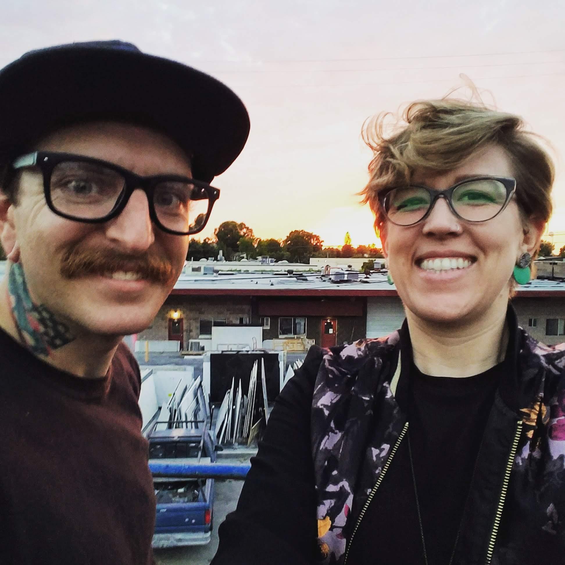 Above Greg's new workshop 2018