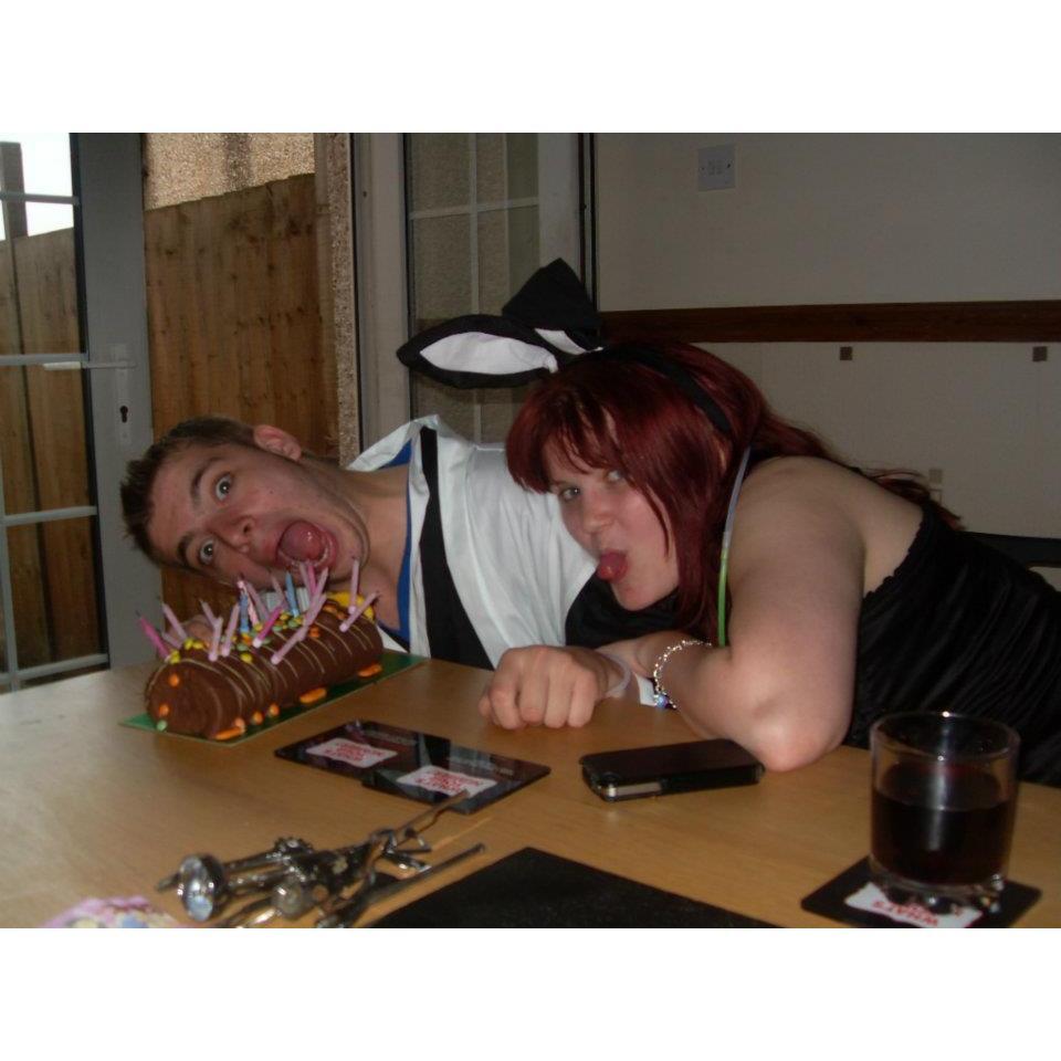 Tom's fancy dress birthday party - complete with the traditional caterpillar cake (which continues to this day).