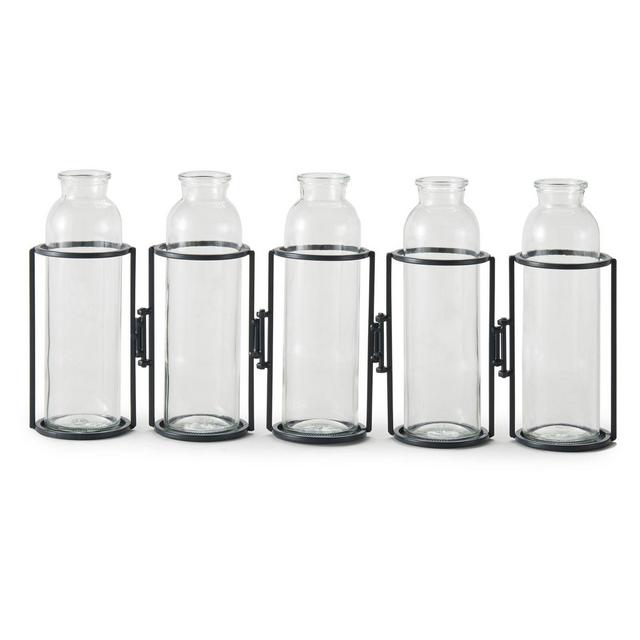 Danya B. 8-Inch Hinged 5-Bottle Vase