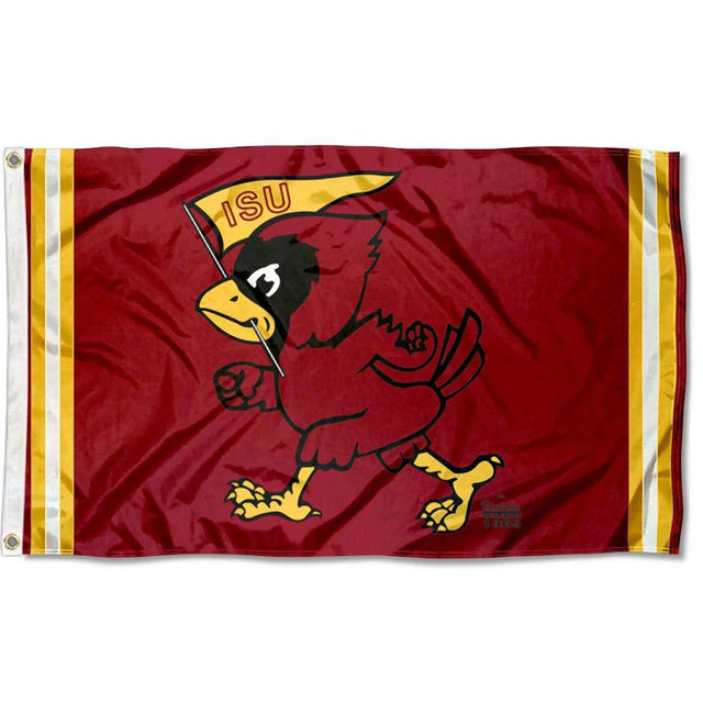 Iowa State Cyclones Vintage Retro Throwback 3x5 Banner Flag
