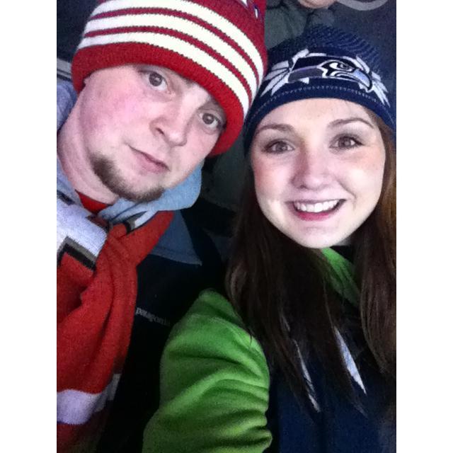 Christmas Eve Seahawks vs 49ers! Forever football rivals!