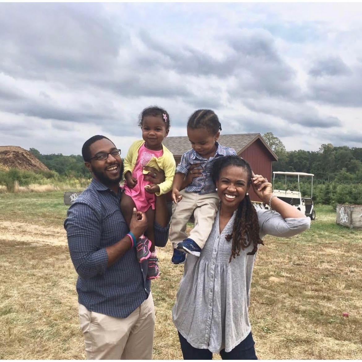 September 2016: First time apple picking.