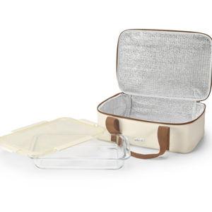 Ello Color Lock 9X13 Glass Baker with Carrier, Cream - Walmart.com