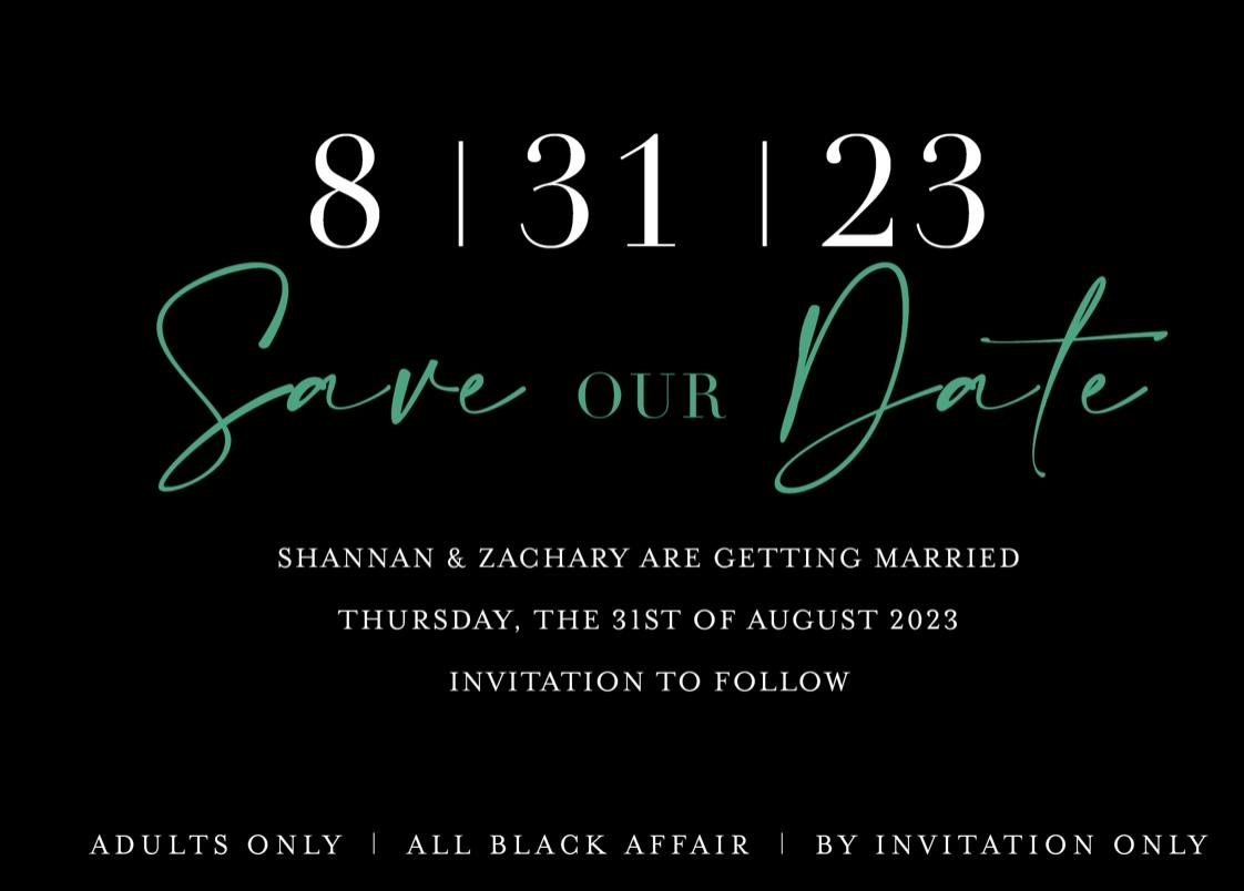 The Wedding Website of Shannan Blount and Zachary Ryans