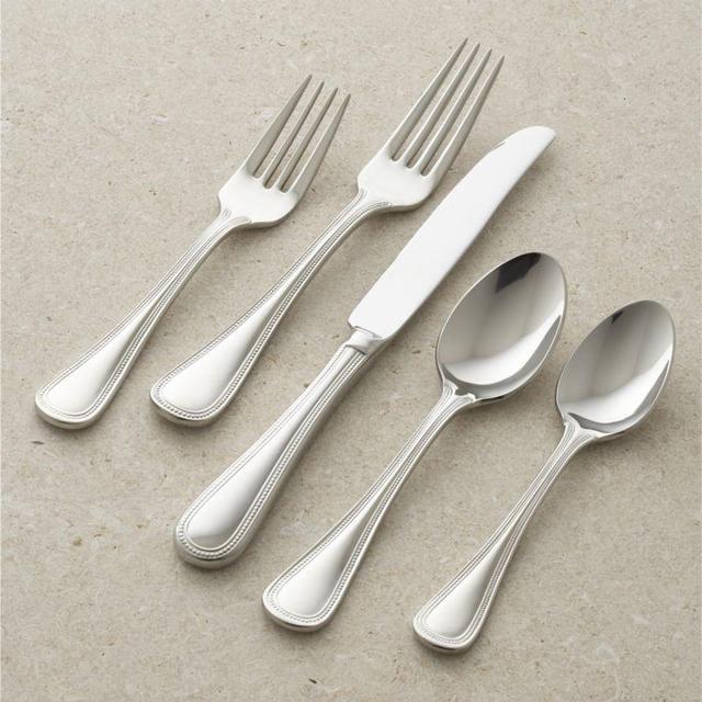 Crate and Barrel Grand Hotel II 5-Piece Flatware Place Setting