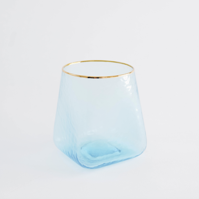 Celine Medium Glass Sky Blue - Set of 2