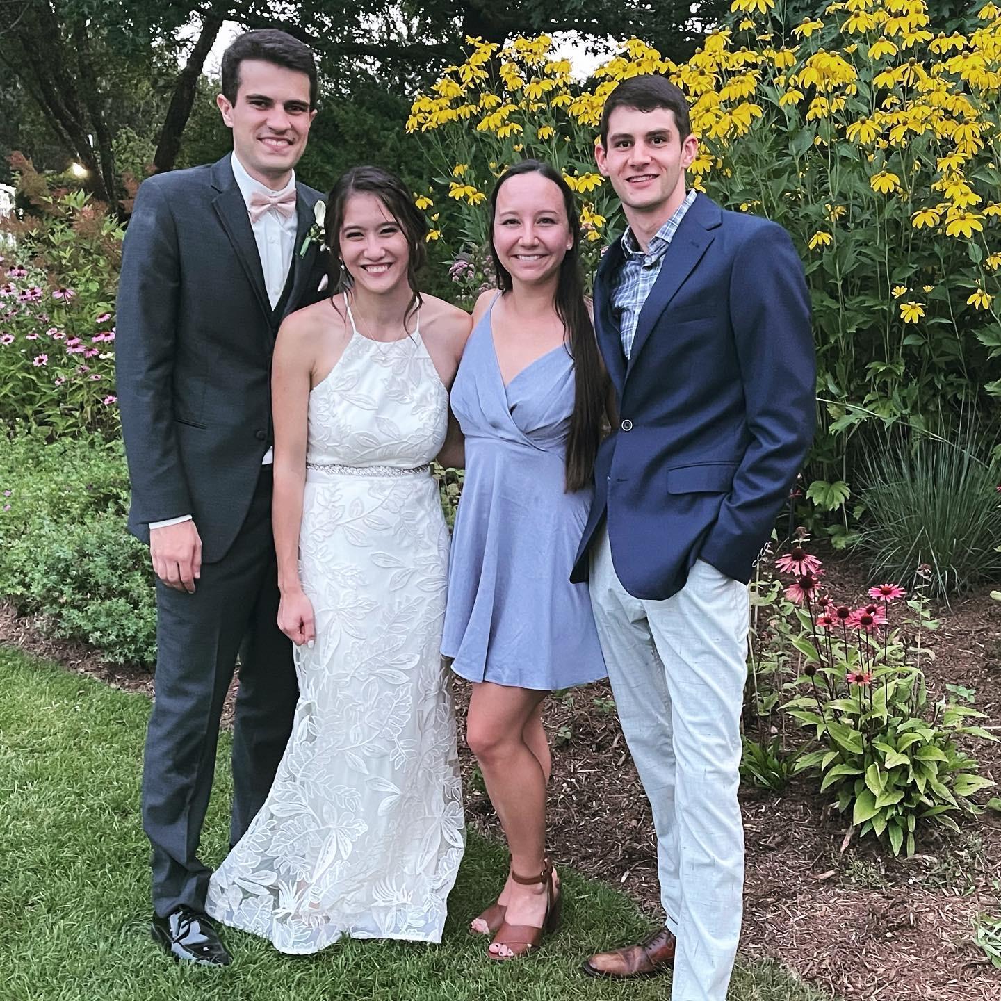 At the wedding of Lauren and Jacob Schmitter
