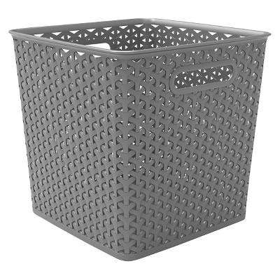 Y-Weave Bin Gray 11" - Room Essentials&#8482;