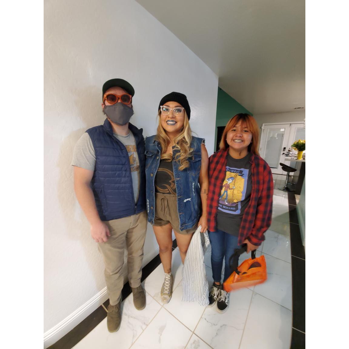 Annual Halloween photo- 2021; The Lightfoots