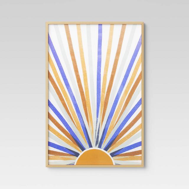 24" x 36" Thin Poster Frame Brass - Room Essentials™