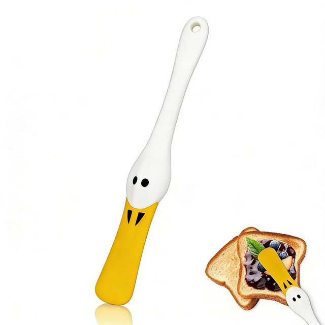 Duck Jar Spatula Unique Kitchen Gadgets Jar Scraper Cookie Baking Gadgets Cute Kitchen Accessories Baking Gifts