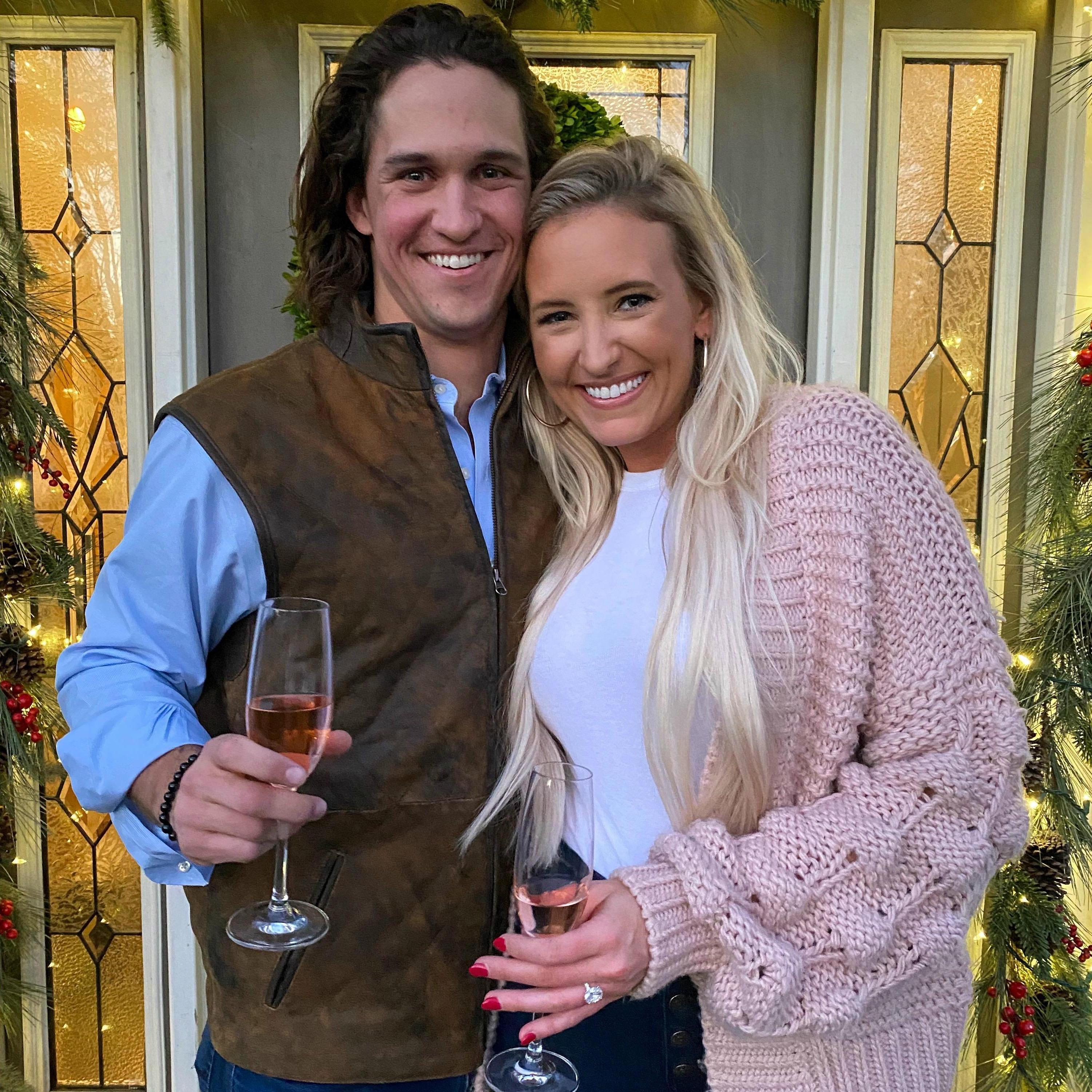 Engaged on Christmas Day!