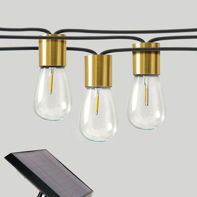 Glow Solar String Lights