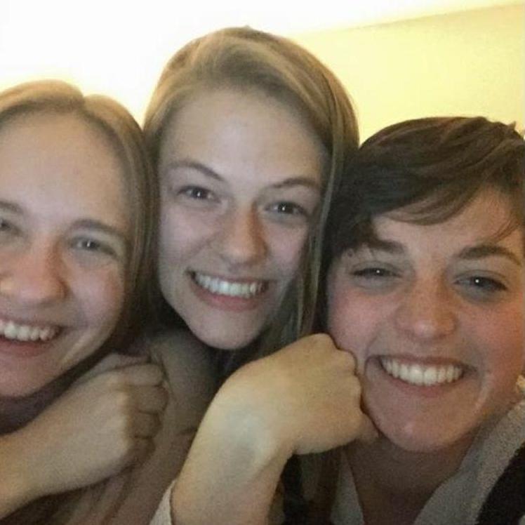 We met our freshman year of college, where we were assigned dorm rooms right next to each other. We became fast friends (but mostly because our roommates were friends).