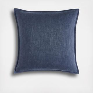 Laundered Linen Square Pillow Cover