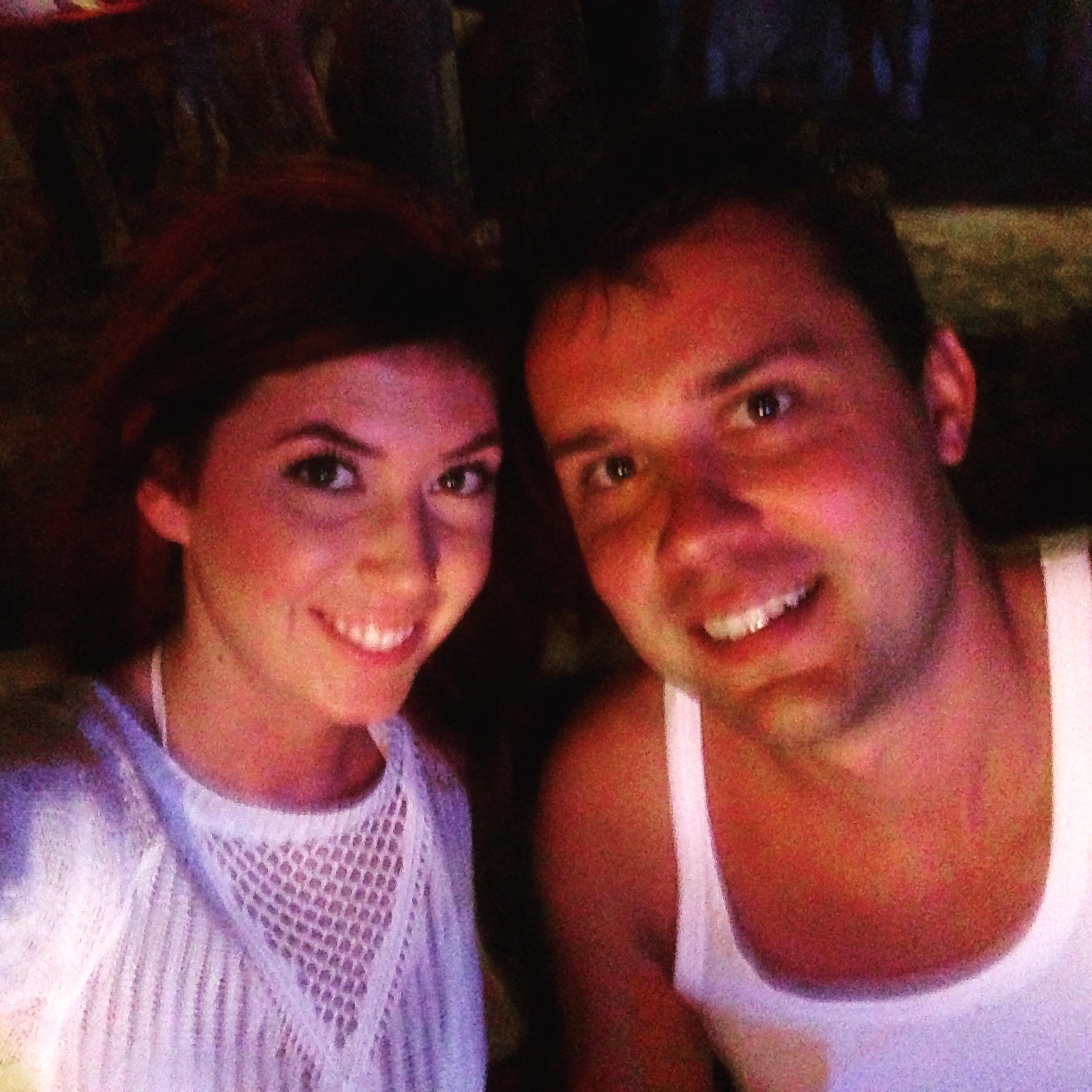 Candle lit dinner in Tulum, Mexico
