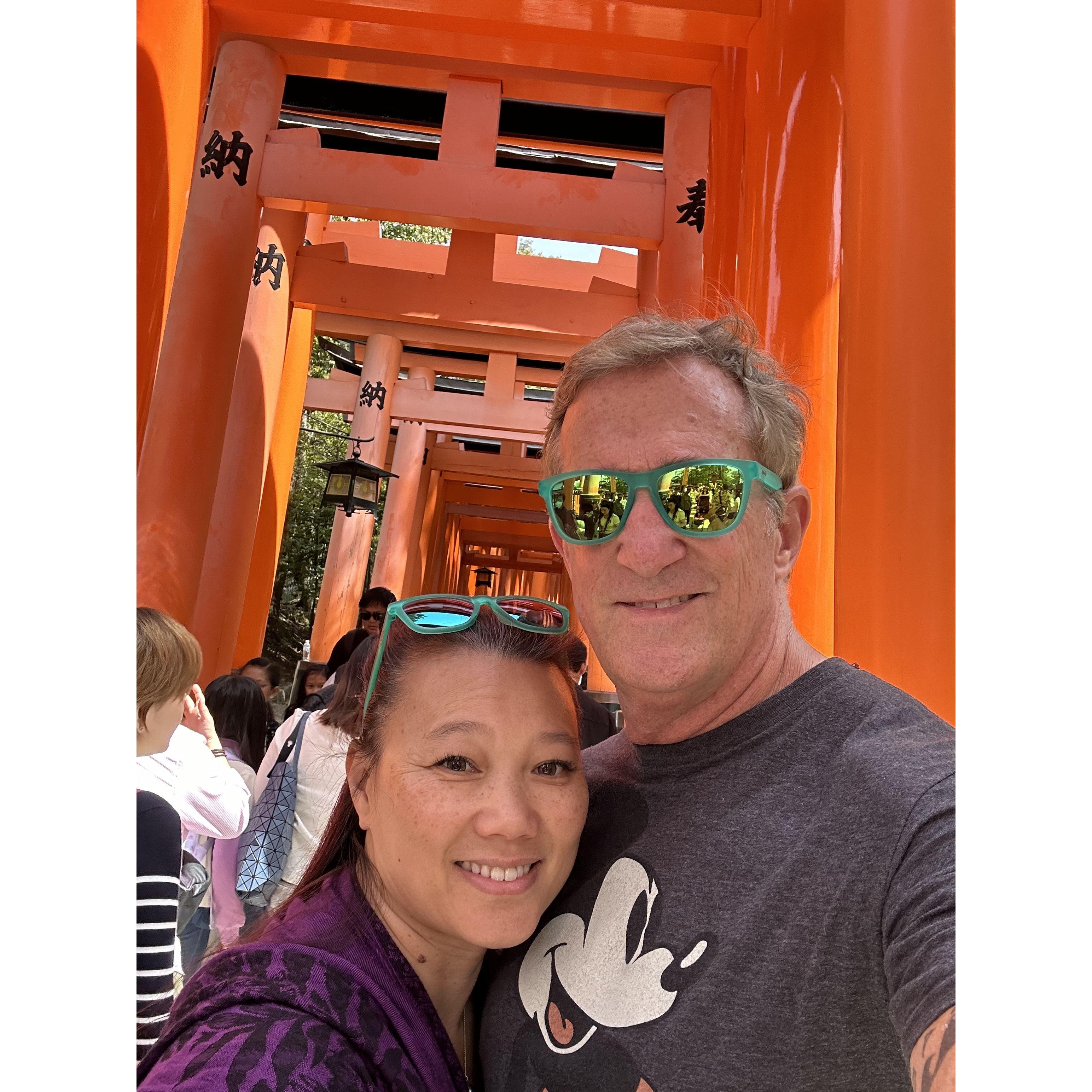 Our first time in Kyoto, Japan
