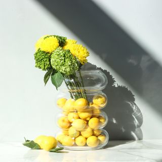 Scalloped Flower Vase