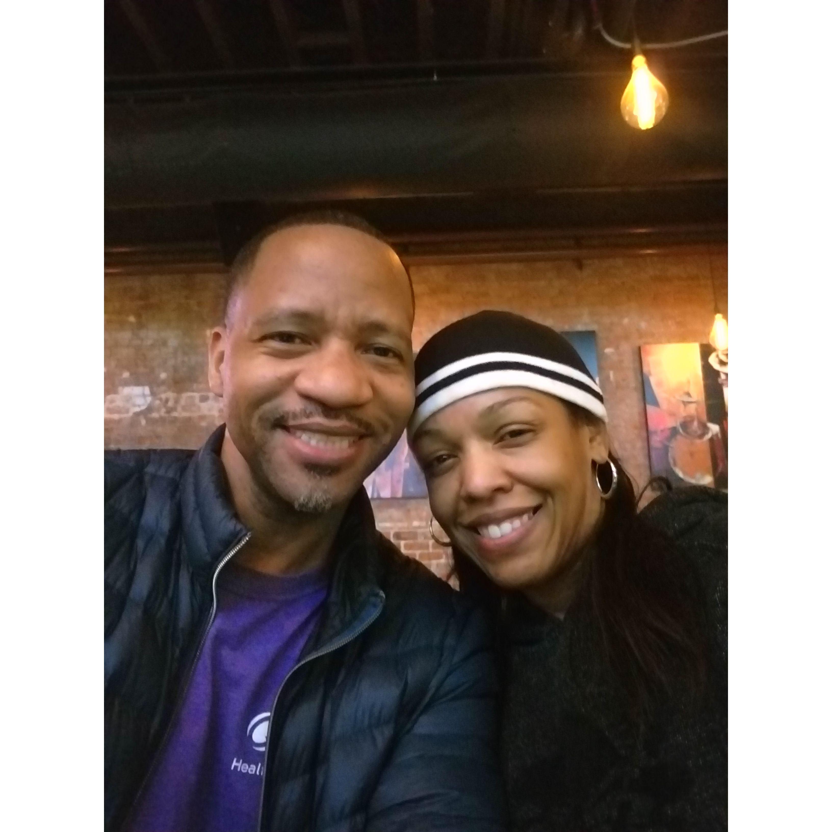 Good looking couple right there!