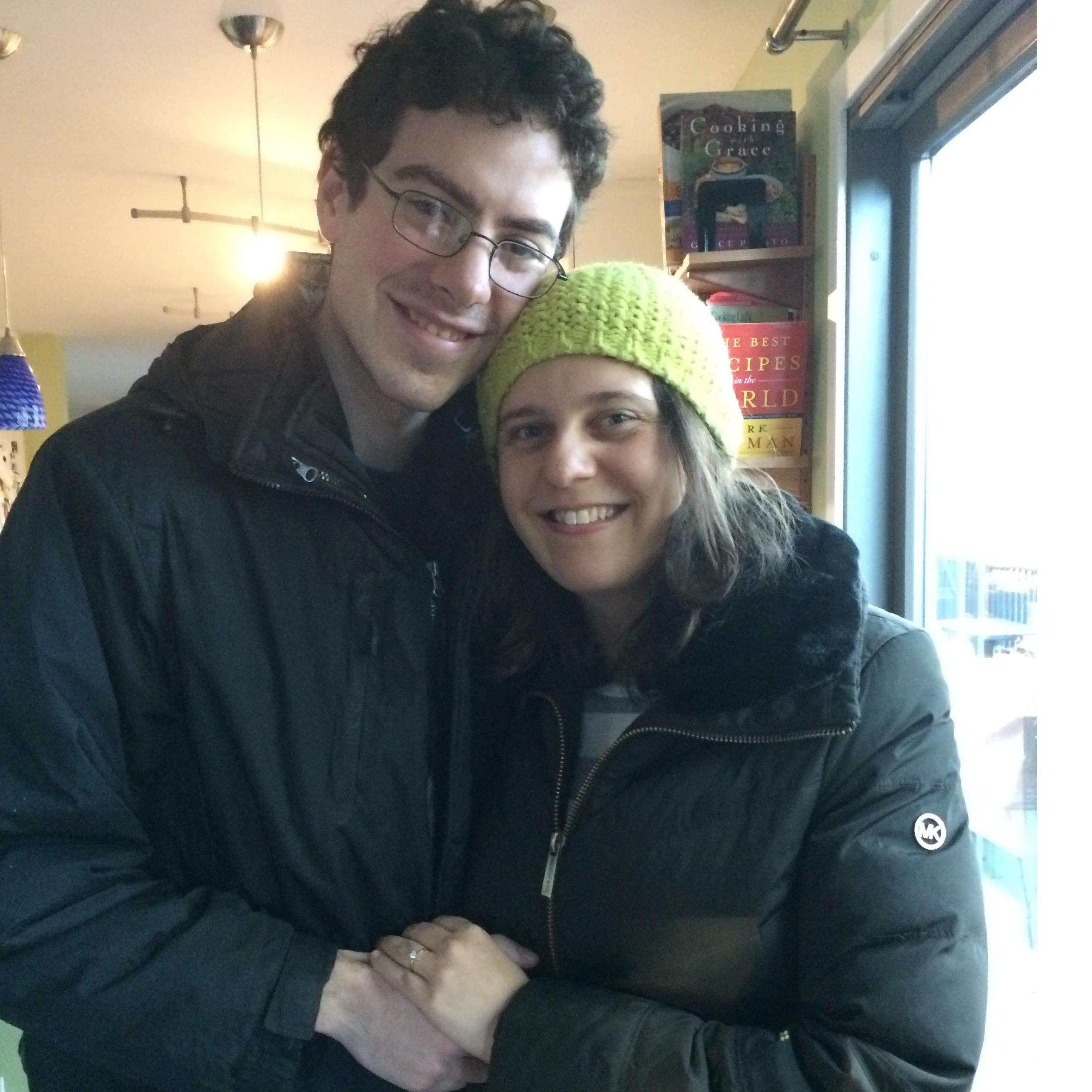 Shortly after we got engaged :)