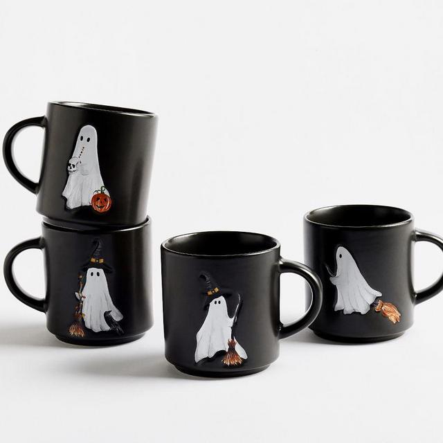Scary Squad Mugs, Set of 4