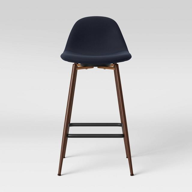 Copley Upholstered Counter Height Bar Stool Blue - Project 62™
