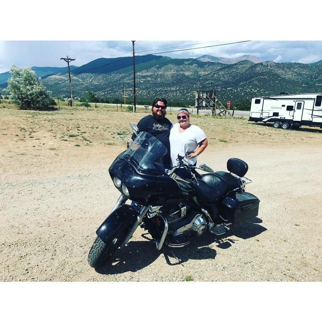 in 2018 we rode the Harley out to Colorado!