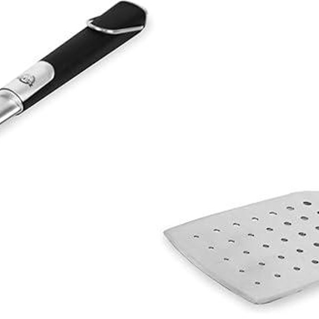 Pit Boss Grills Boss Soft Touch Spatula Black/Silver (Pack of 2)