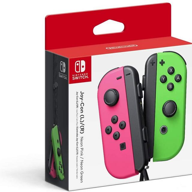 Nintendo Joy-Con (L/R) - Neon Pink / Neon Green