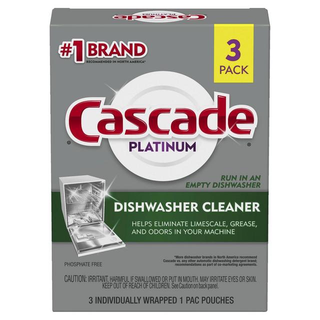 Cascade Dishwasher Cleaner - 3ct