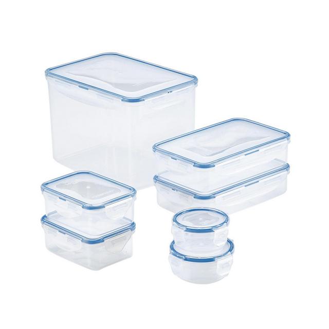 Lock n Lock Easy Essentials Rectangular 14-Pc. Food Storage Container Set