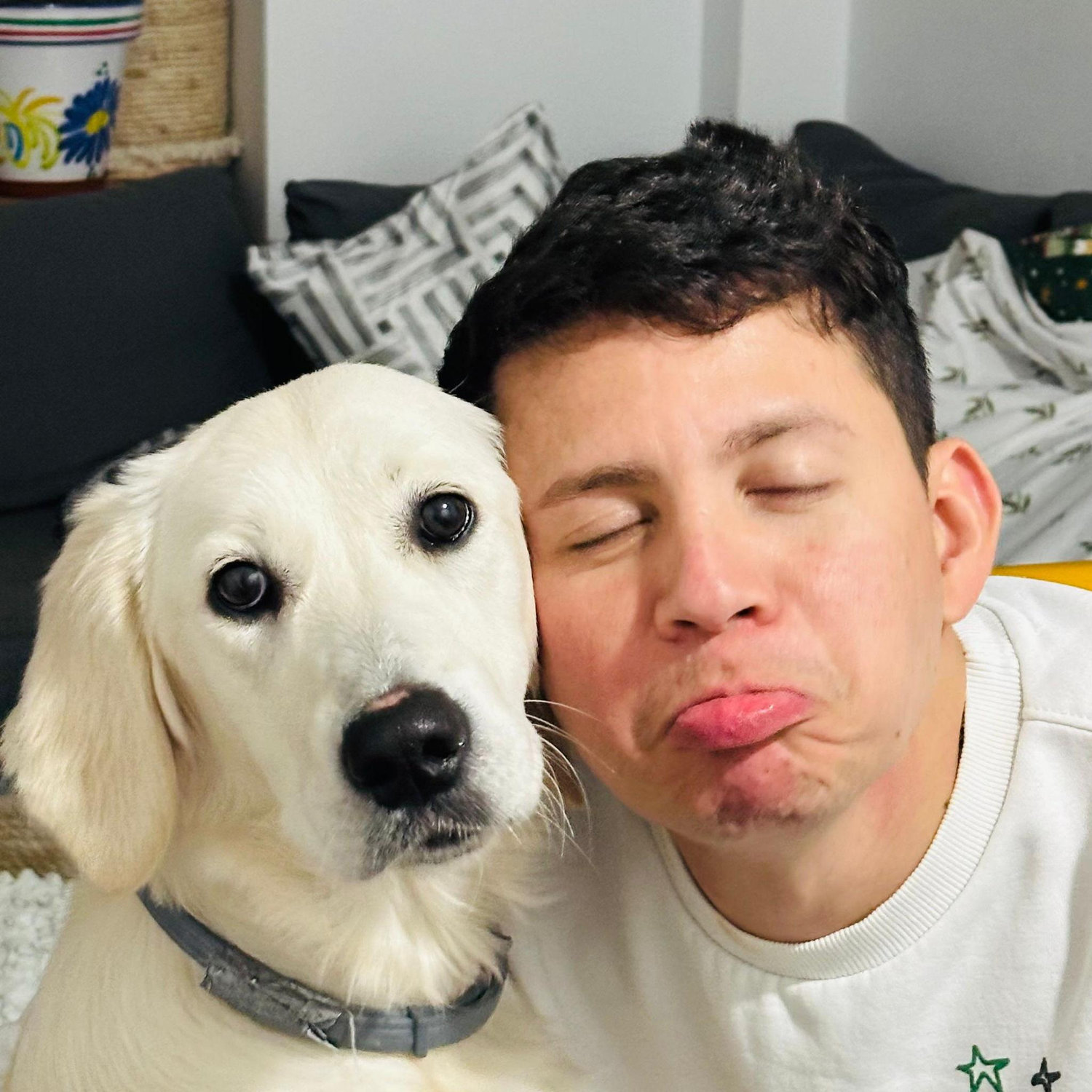 Frank se tenia que ir a trabajar.