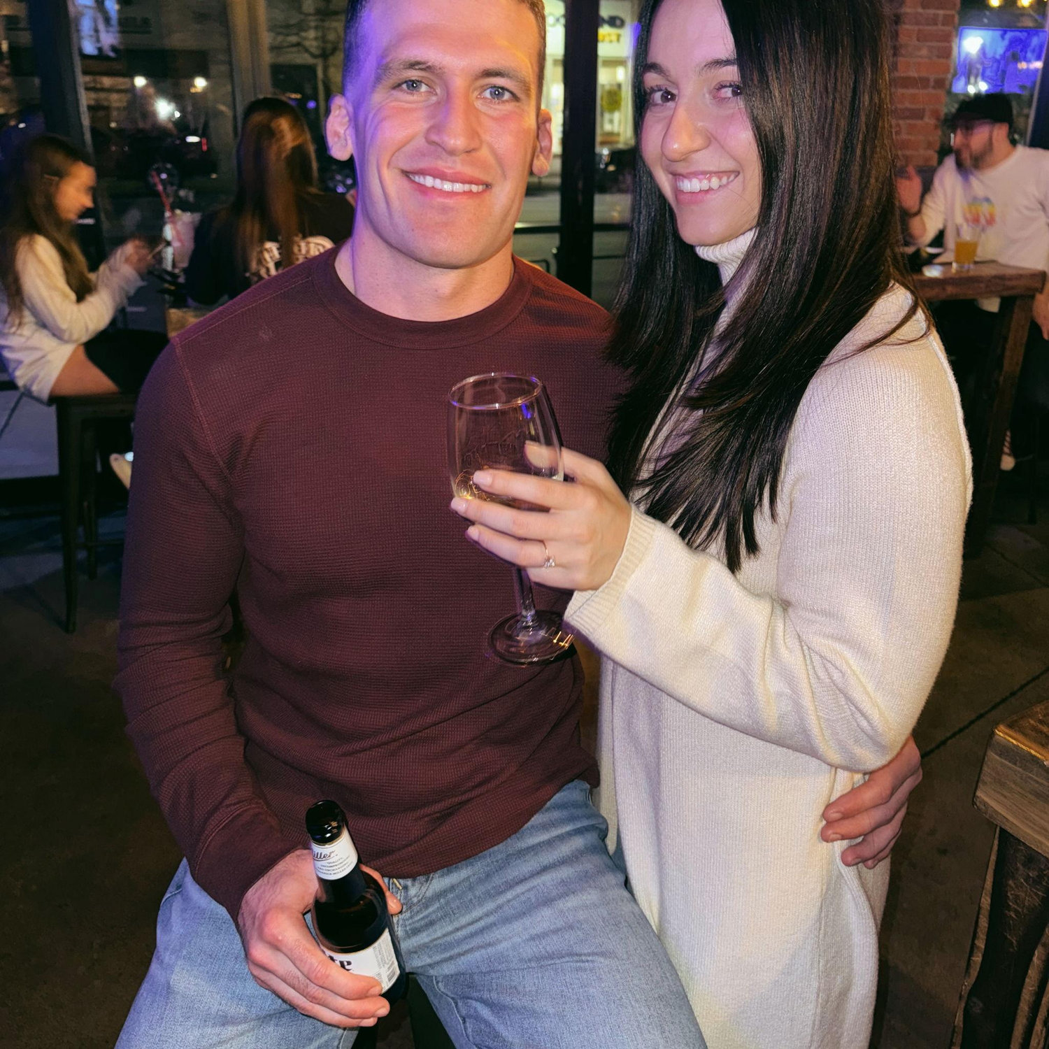 Paul surprised Sydnie with an engagement party