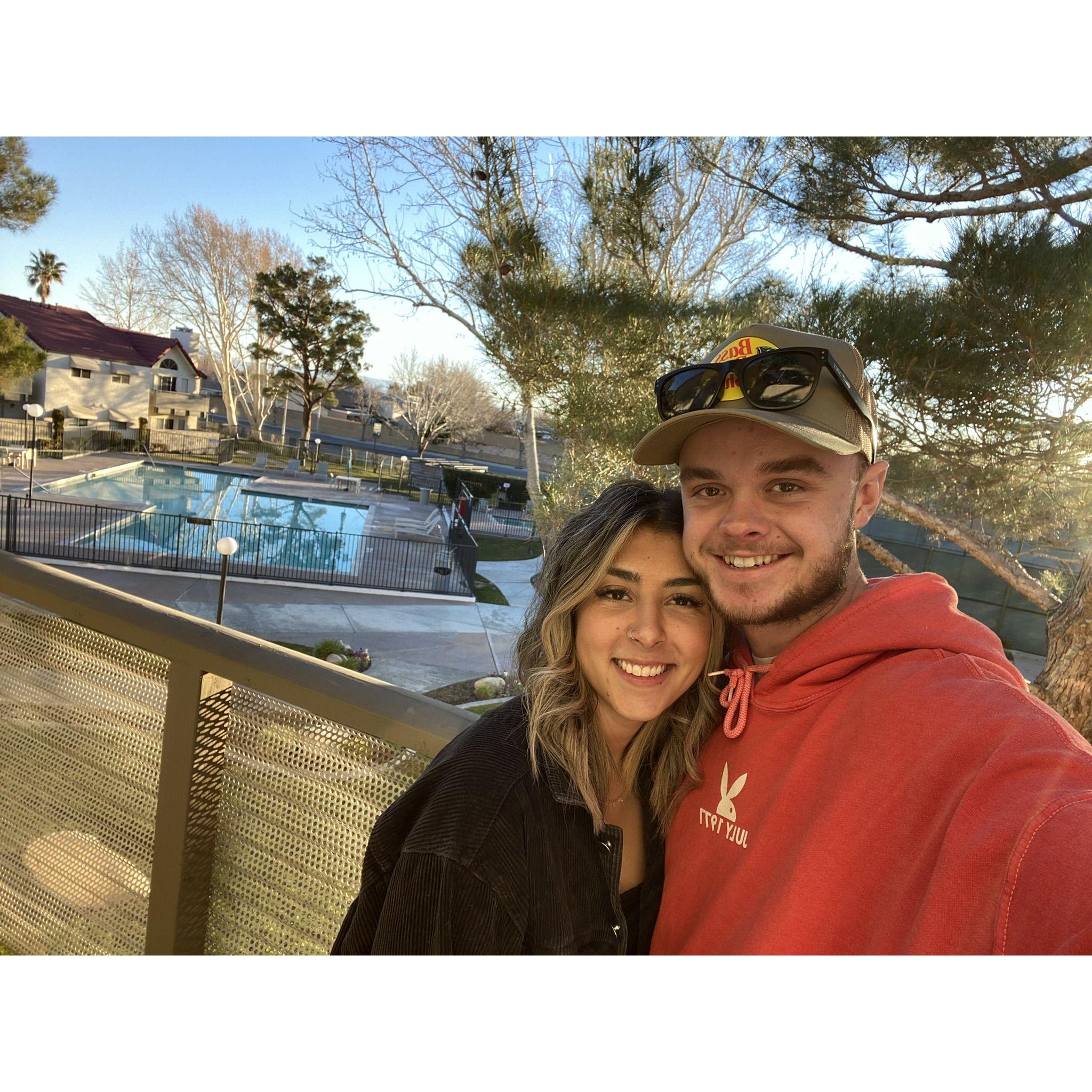 Saying bye to our place in Palmdale, CA time to head to Miami, FL!