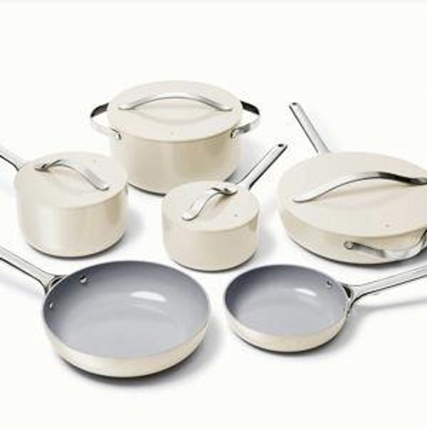 Caraway 16-Piece Ceramic Set With Complimentary Storage